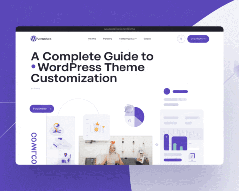 WordPress theme customization guide with design and layout tips.