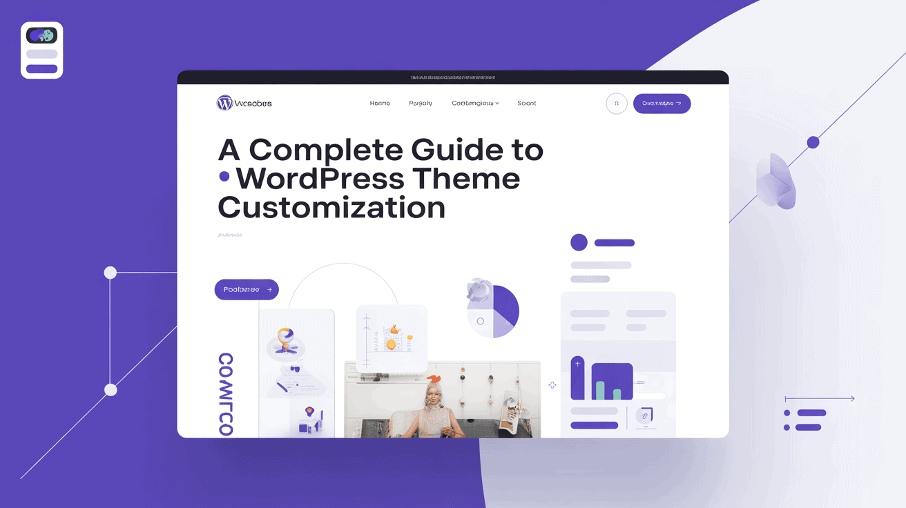 WordPress theme customization guide with design and layout tips.