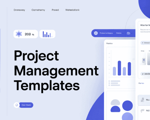 Project management templates for streamlining professional workflows and enhancing team productivity.