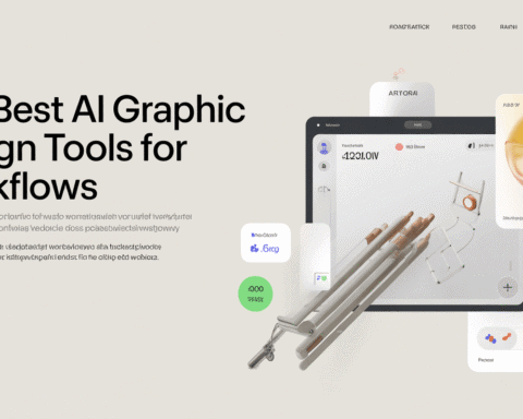 AI graphic design tools for creative workflows and innovative visual content creation.