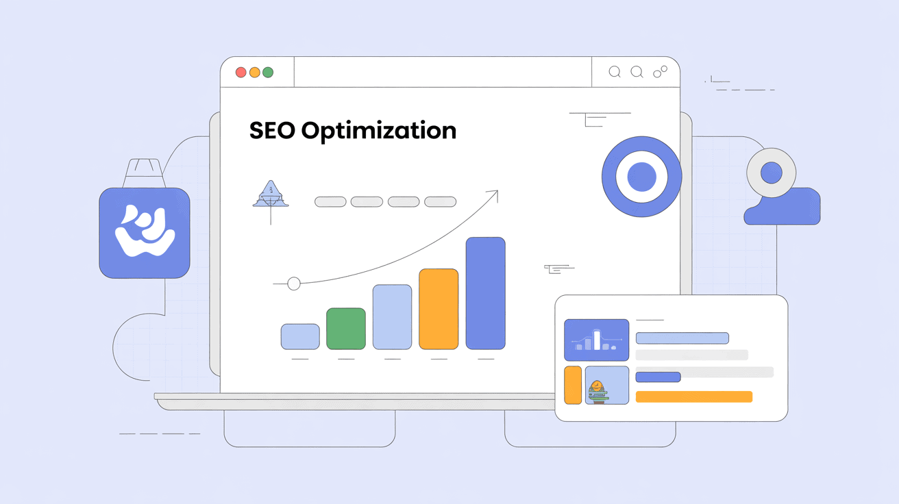 SEO optimization for Webflow websites to boost search rankings.