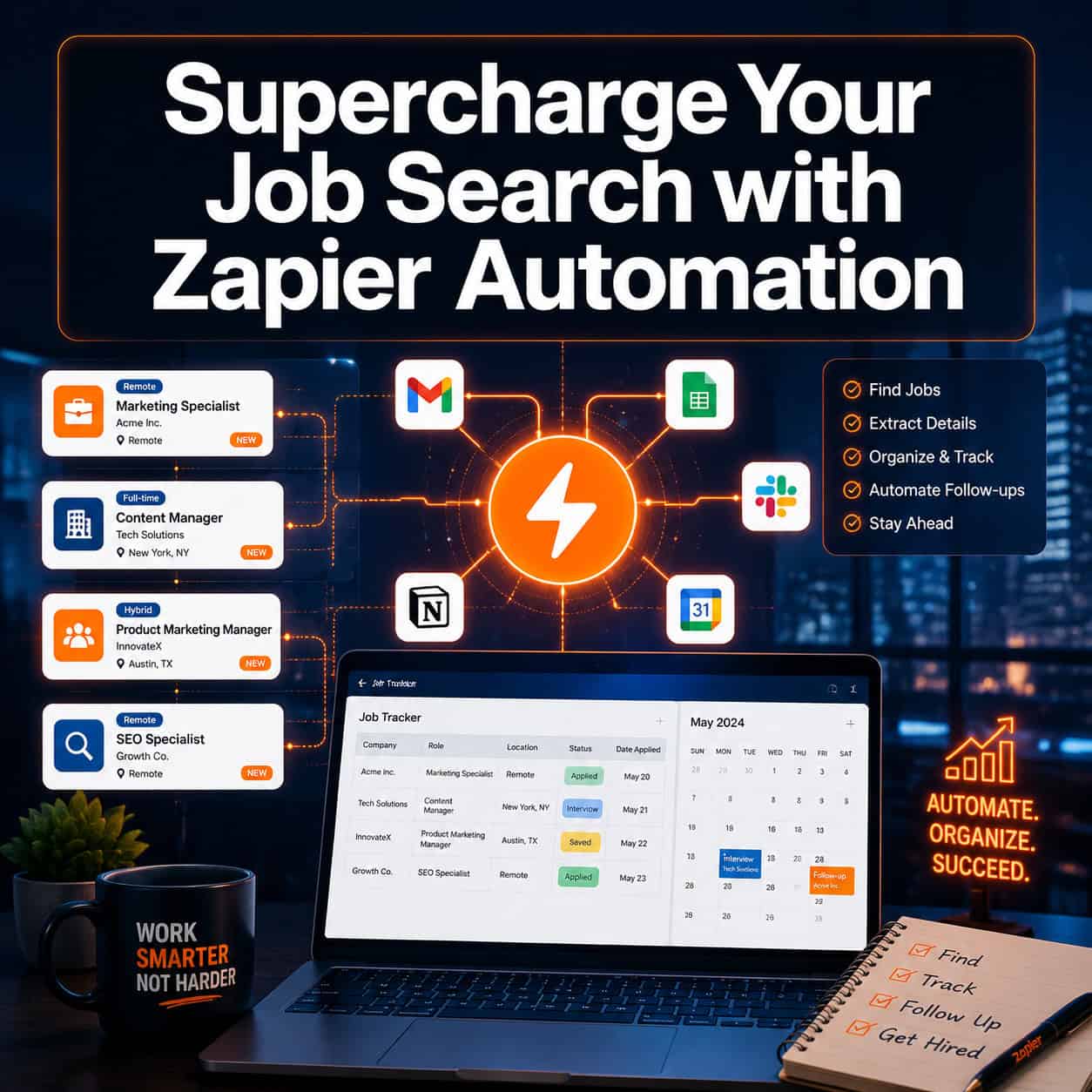 10 Game-Changing Ways Zapier Automation Can Supercharge Your Job Search in 2024