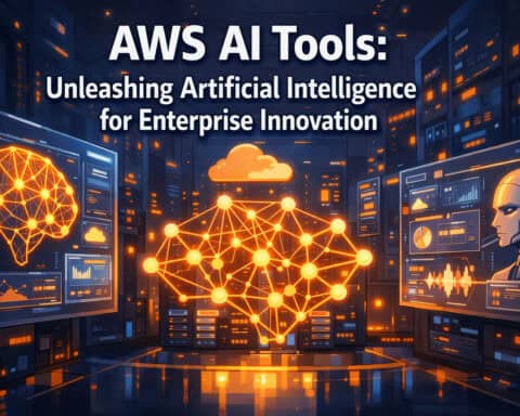 AI tools for enterprise innovation and artificial intelligence solutions on AWS platform.