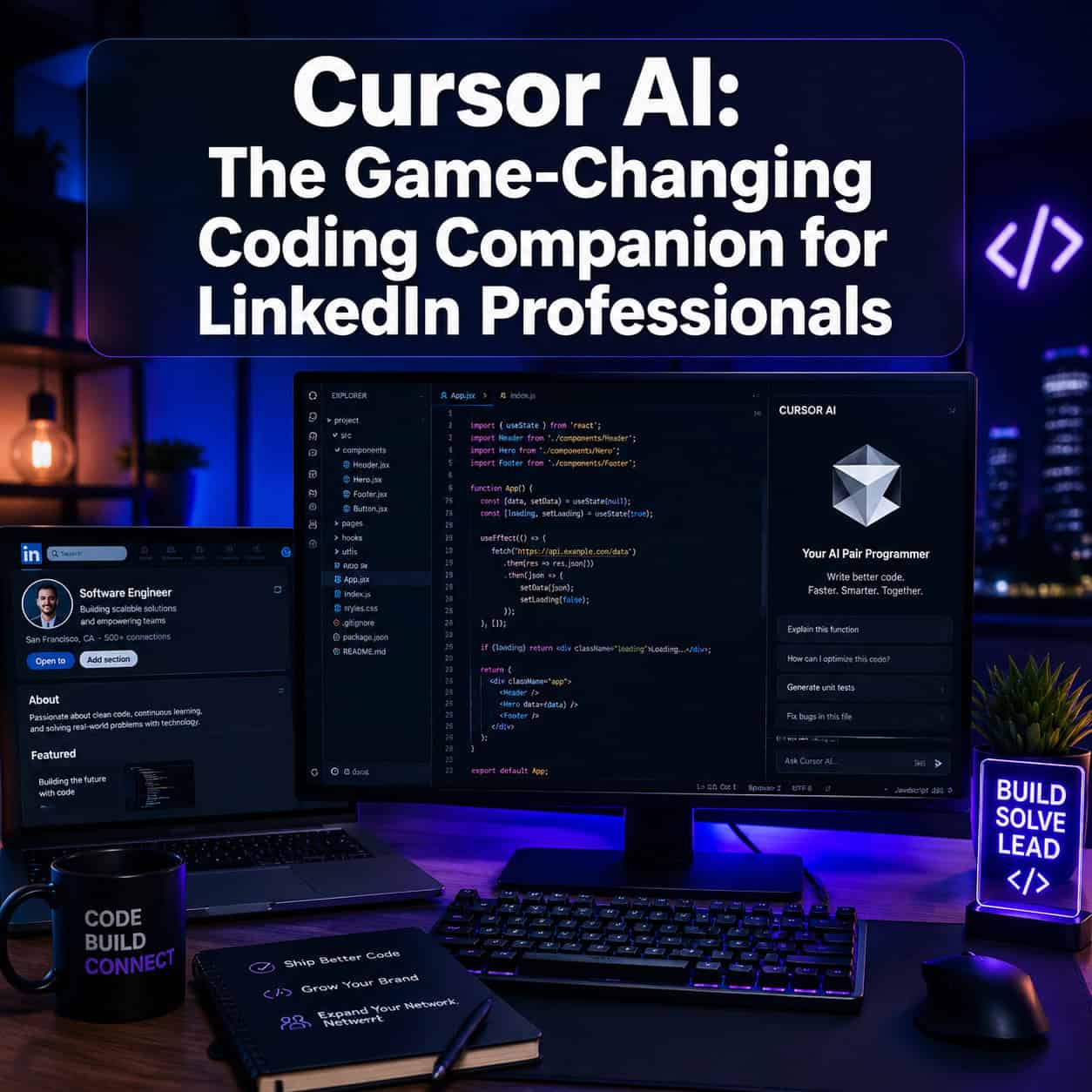 Cursor AI: The Game-Changing Coding Companion for LinkedIn Professionals