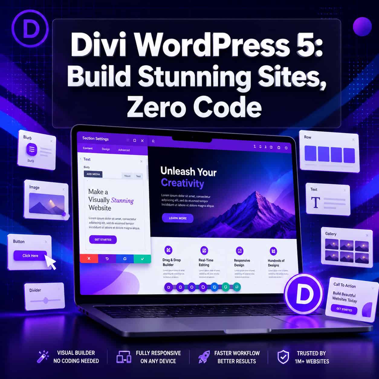 Divi WordPress 5: The Ultimate Guide to Building Stunning Websites with Zero Coding Skills
