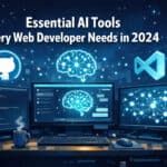 AI tools for web developers, including coding, automation, and AI-powered design tools for 2024.