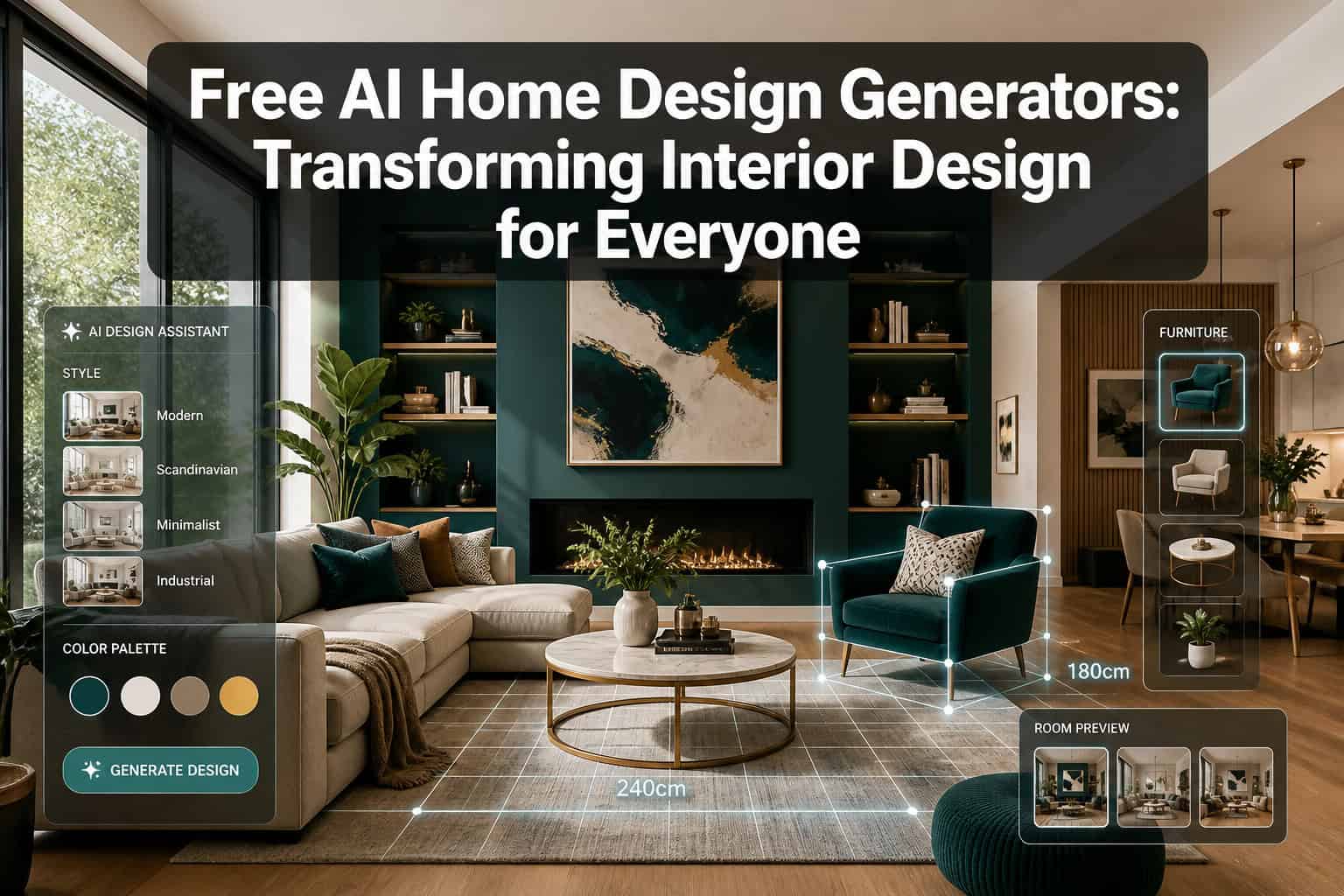 Free AI Home Design Generators: Transforming Interior Design for Everyone