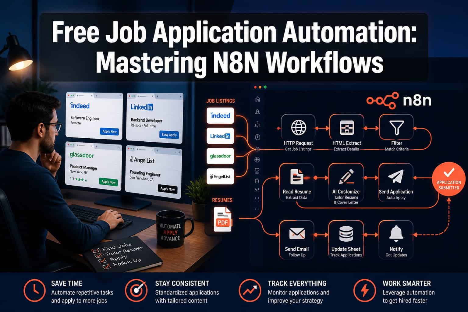 Free Job Application Automation: Mastering N8N Workflows for Recruiters and Job Seekers