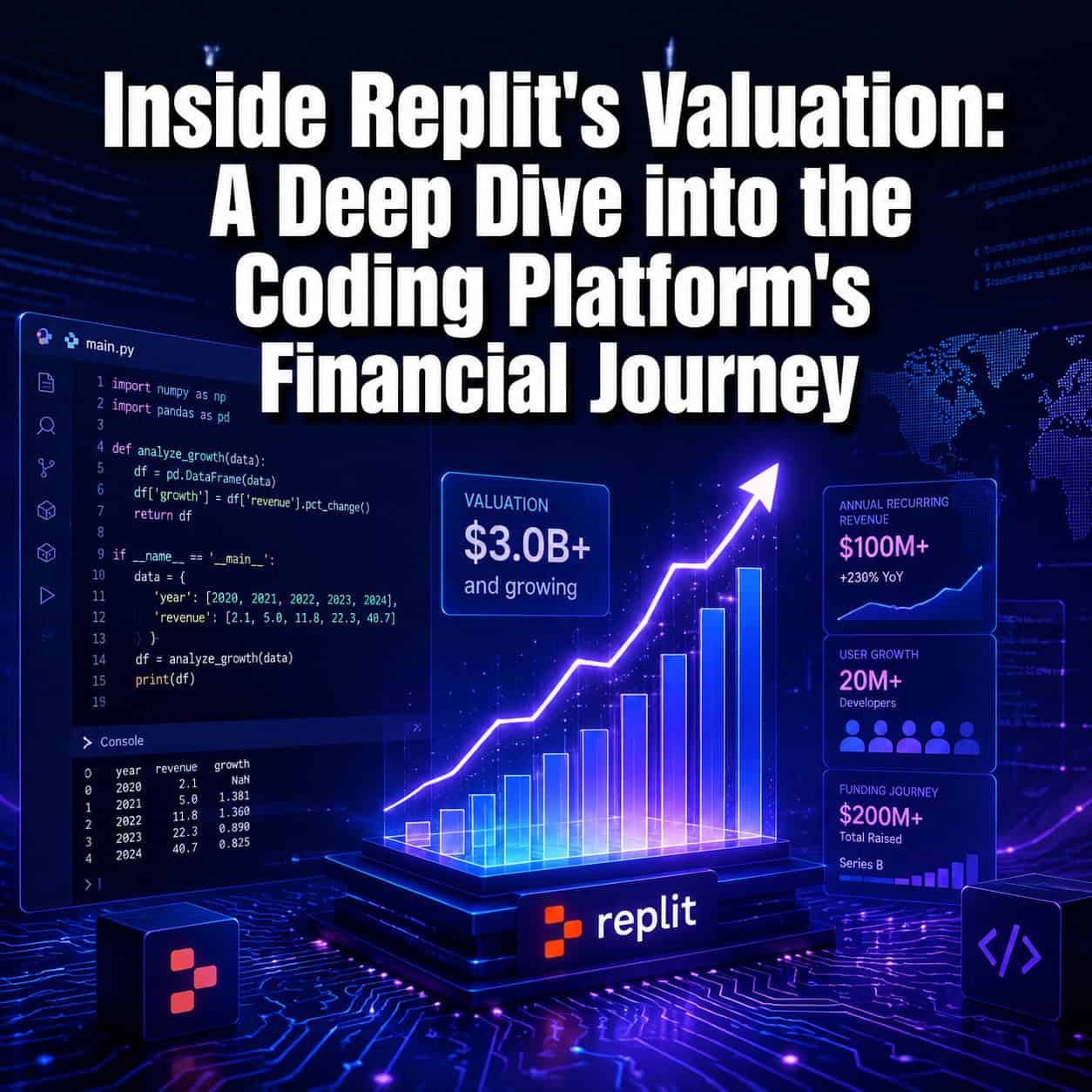 Inside Replit's Valuation: A Deep Dive into the Coding Platform's Financial Journey