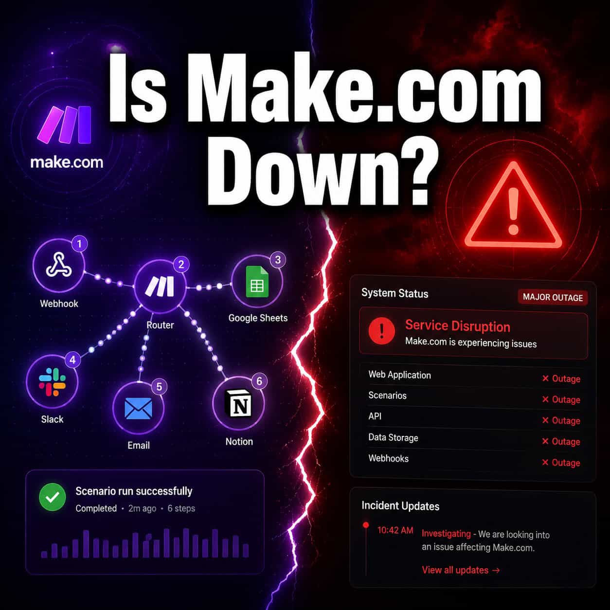Make.com Down? A Comprehensive Guide to Checking Service Status and Resolving Connectivity Issues