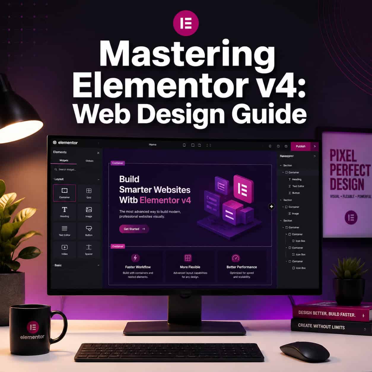 Mastering Elementor v4: The Ultimate Step-by-Step Web Design Guide for 2024