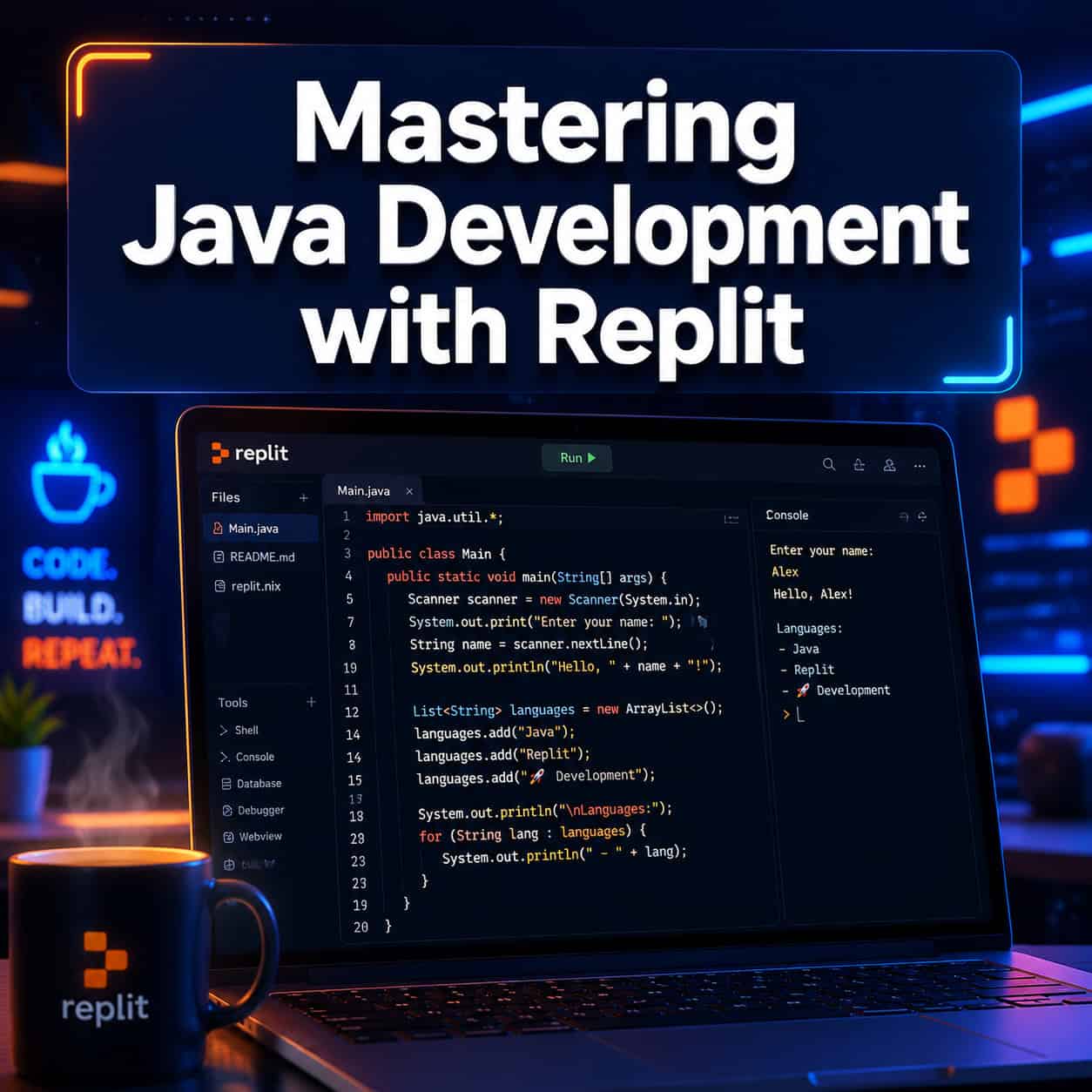 Mastering Java Development: A Comprehensive Guide to Coding with Replit