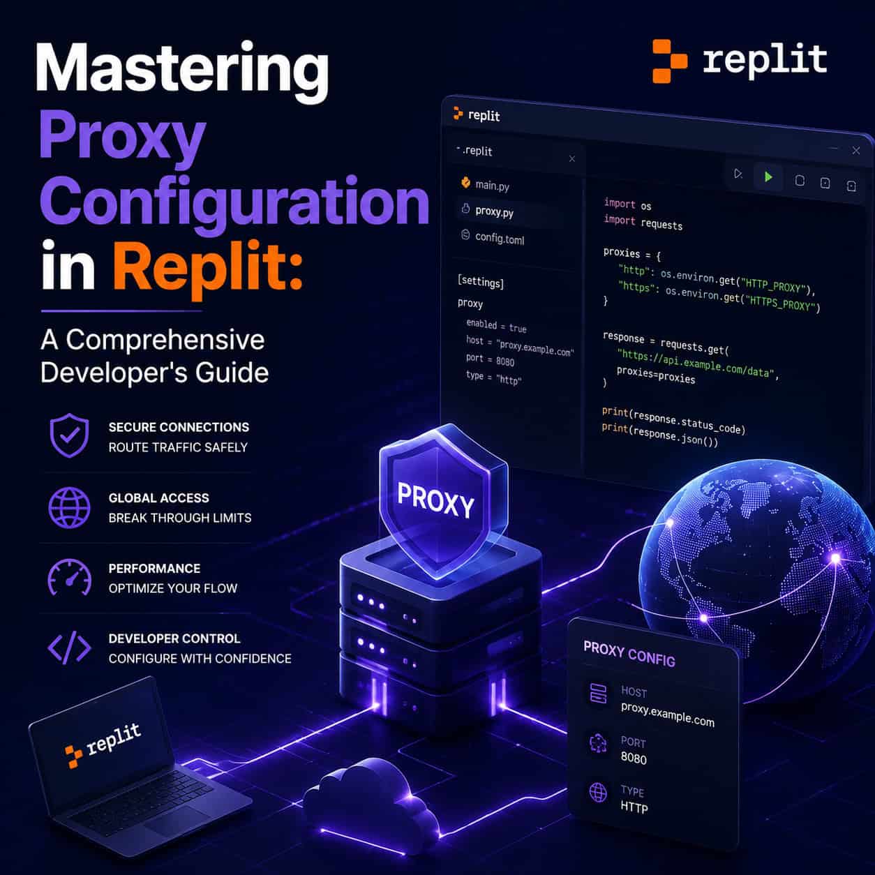 Mastering Proxy Configuration in Replit: A Comprehensive Developer's Guide