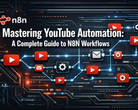 YouTube automation workflow with N8N for content creators.