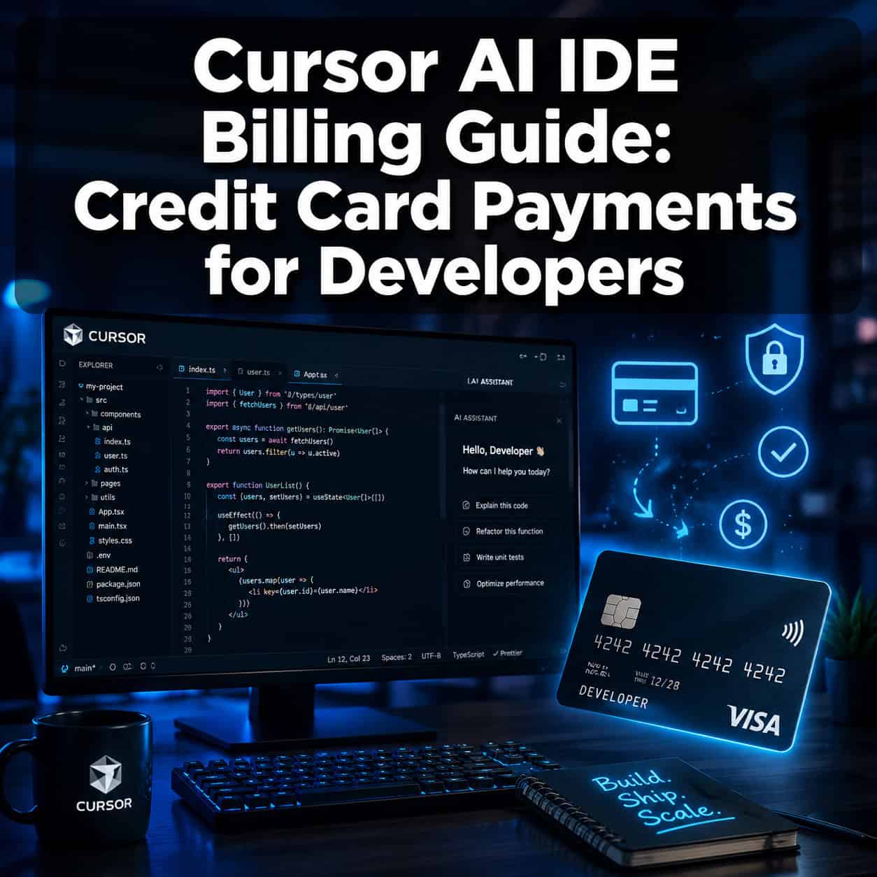 Navigating Cursor AI IDE Billing: A Comprehensive Guide to Credit Card Payments for Developers