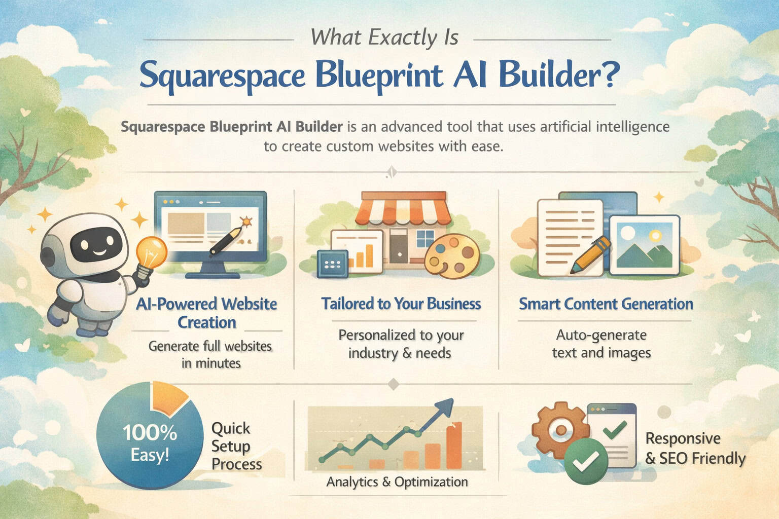 AI-powered website creation for modern businesses.