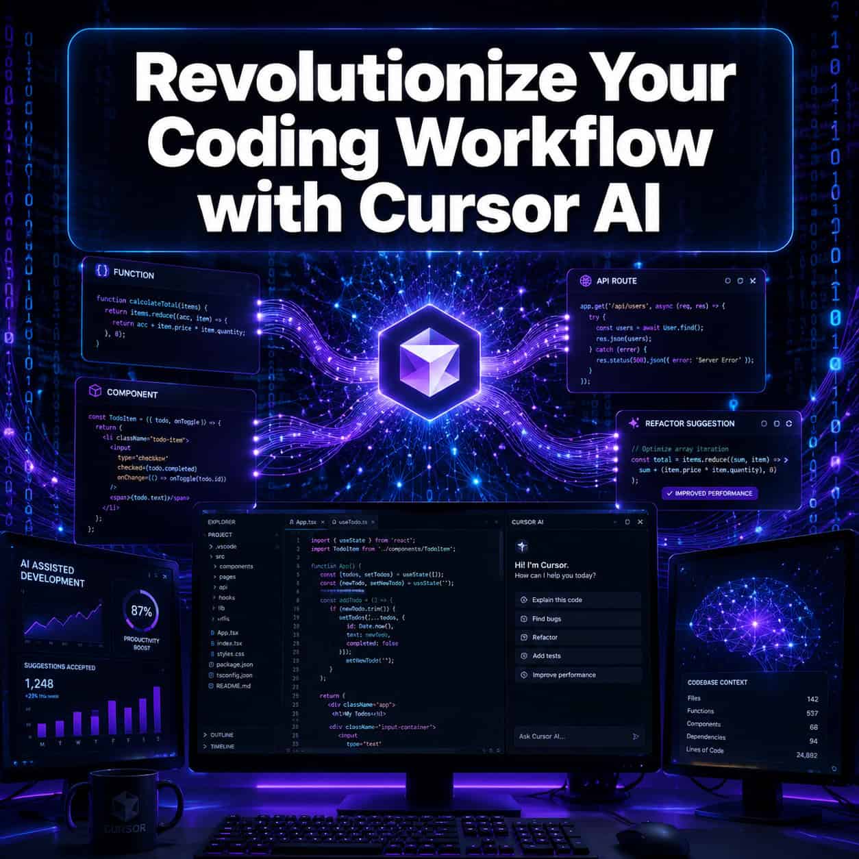 Revolutionize Your Coding Workflow: A Deep Dive into Cursor AI's Groundbreaking Features