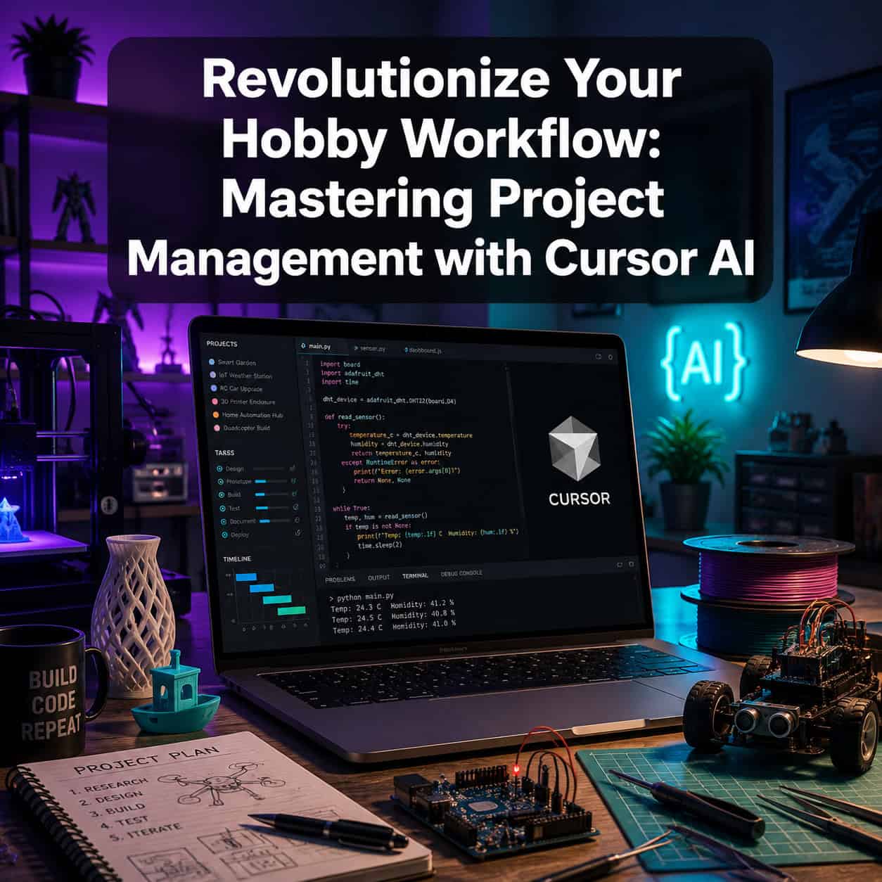 Revolutionize Your Hobby Workflow: Mastering Project Management with Cursor AI
