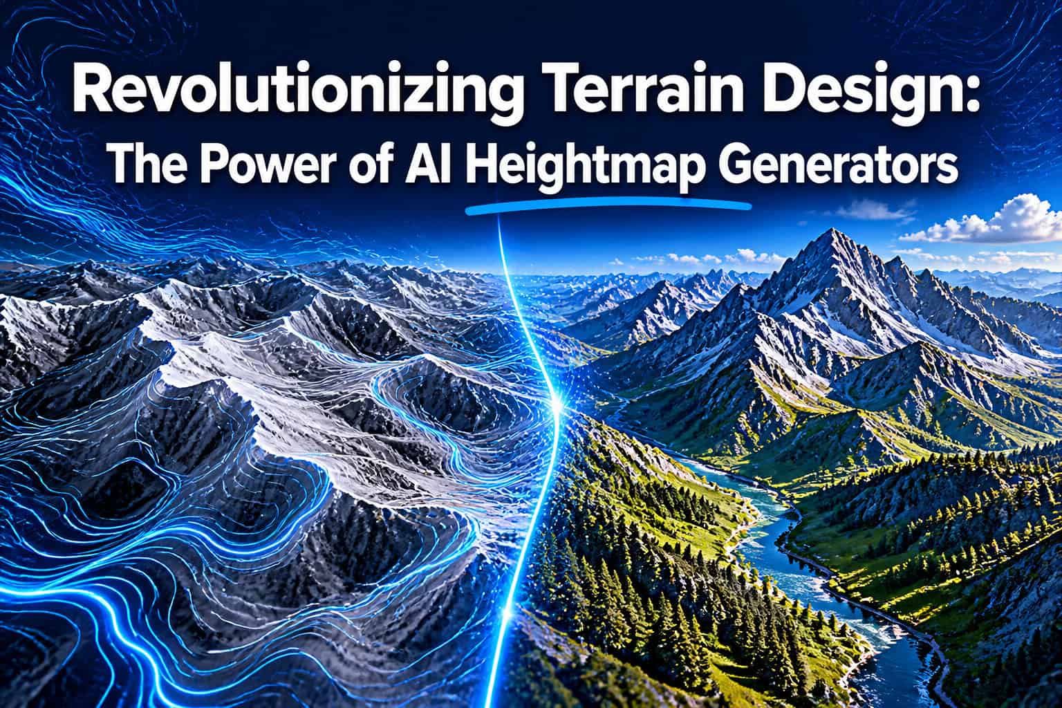 Revolutionizing Terrain Design: The Power of AI Heightmap Generators