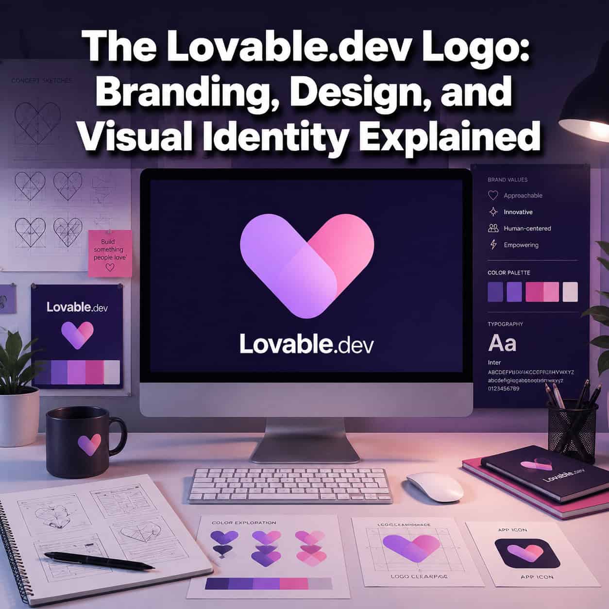The Lovable.dev Logo: Branding, Design, and Visual Identity Explained