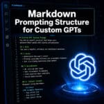 markdown prompting structure custom gpts